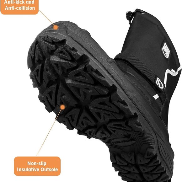 NWT FREE SOLDIER INSULATED WATERPROOF NON-SLIP WINTER BOOTS W/REMOVABLE LINER 7 - Picture 5 of 12